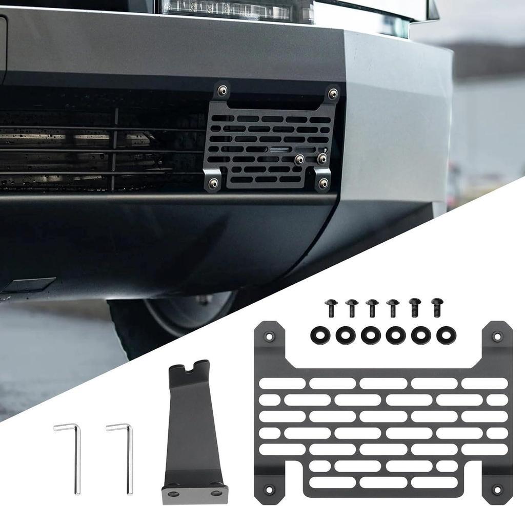 Tesla Cybertruck Quick Mount License Plate Bracket - No Drilling Required