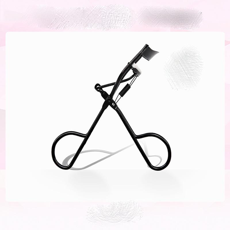 Schwarzer Mini Wimpernzange Einfaches und Langanhaltendes Styling Sonnenblume Kompakte und Praktische Wimpernzange Biegeclip