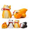 Cute Cartoon Lying Posture Shiba Inu Mini Doll Model