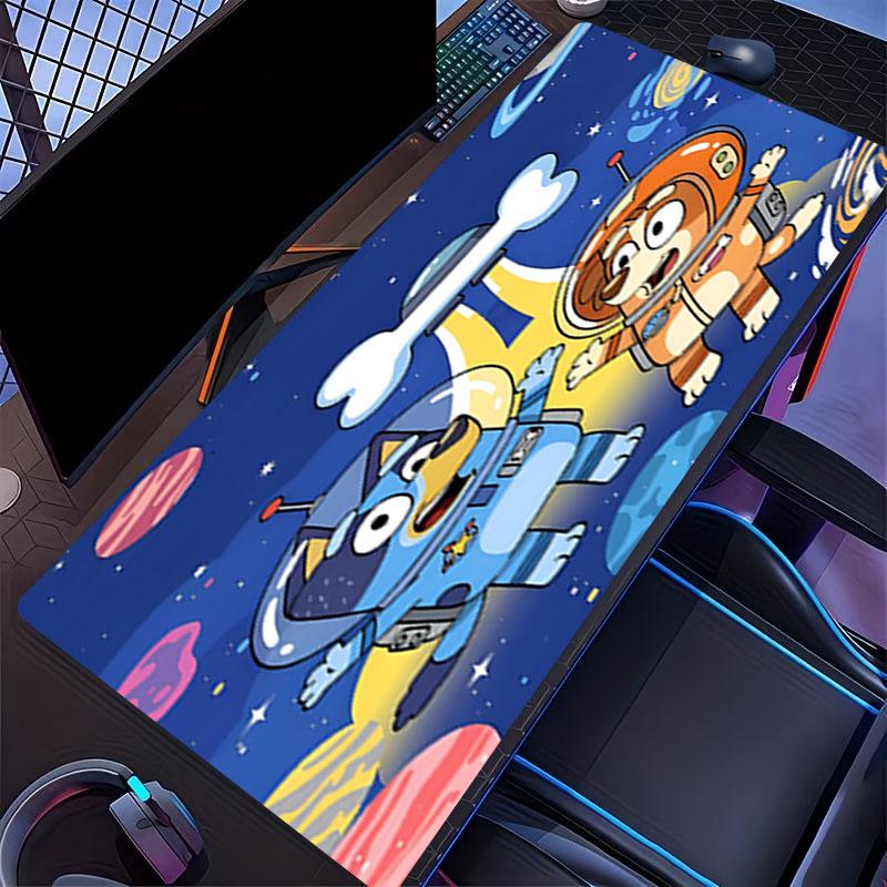 Bluey Print Mouse Pad, for Keyboard Pad Laptop PC Mat for Office Home Use, Desk Decor, Perfect Birthday Gift for Gamers