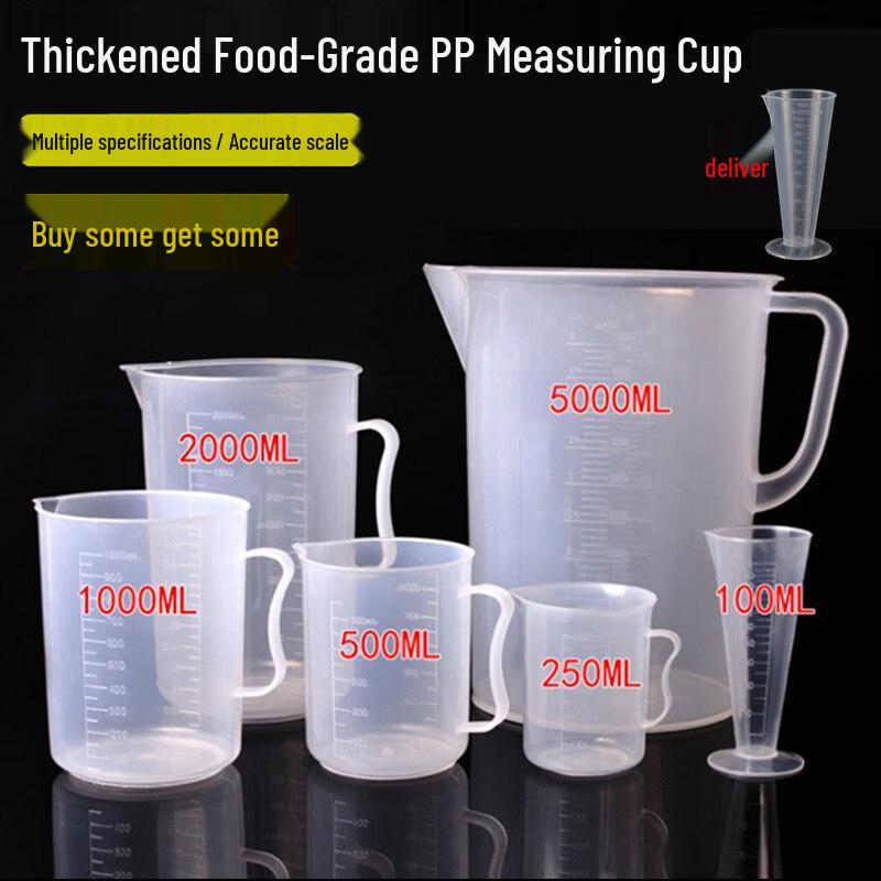 ZISIZ Food-Grade Plastic Measuring Cup