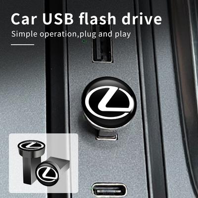 USB flash disk do auta 16GB 32GB 64GB Paměťové zařízení pro IS250 IS200 CT200h GS300 LS430 RX450h LX570 IS300 ES RX LS IS NX CT L