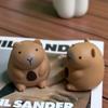 Cute Capibara Squeeze Toys Little Chubby Capybara Slow Rebound Release Squeeze Toy Kapibara Stress-relieving Mini Fidget Toys