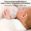 2pcs Nipple Shields for Nursing Newborn Nipple Cover for Breastfeeding 25mm Diameter Extremely Soft