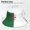 Algeria Free Custom Made Name Photo Dza Islam Bucket Cap Arabic Algerie Arab Print Text Logo DZ Casual Fisherman Hat