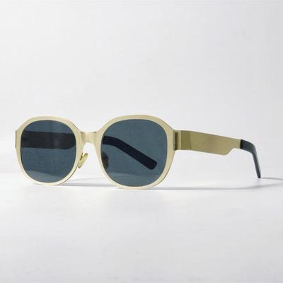 NeoRetro 6202 Round Fit Sunglasses C1 Gold