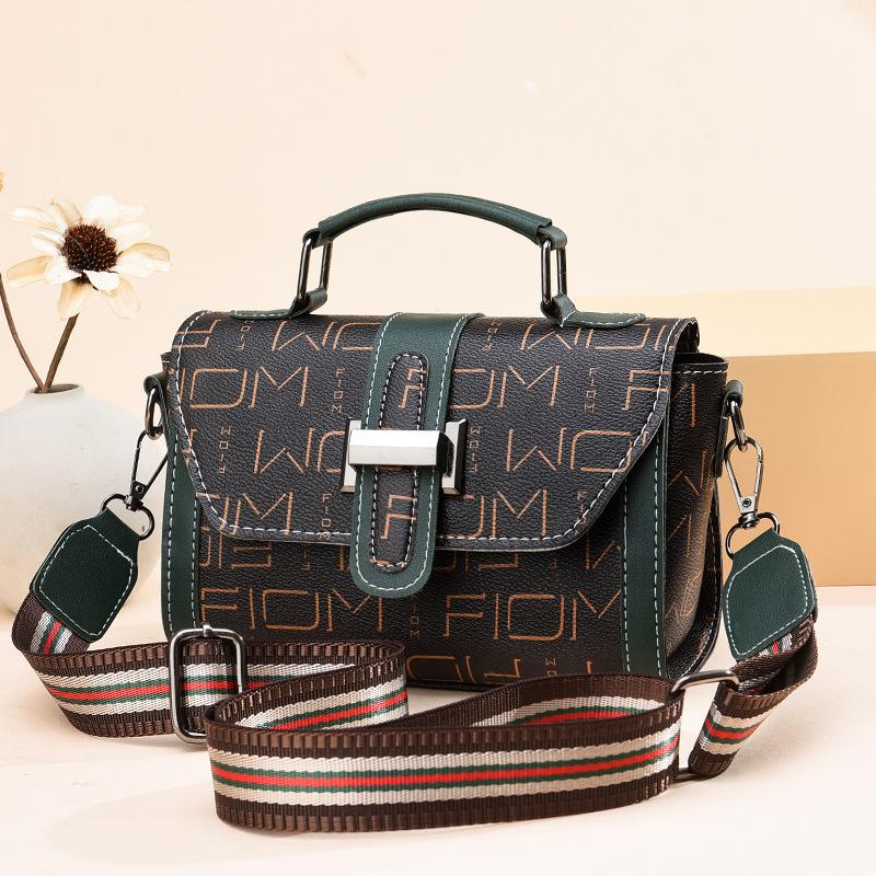 Women's 2025 New Trendy Women's Bag Korean Style One-shoulder Handbag Messenger Bag Fashionable and Versatile Small Square Bag