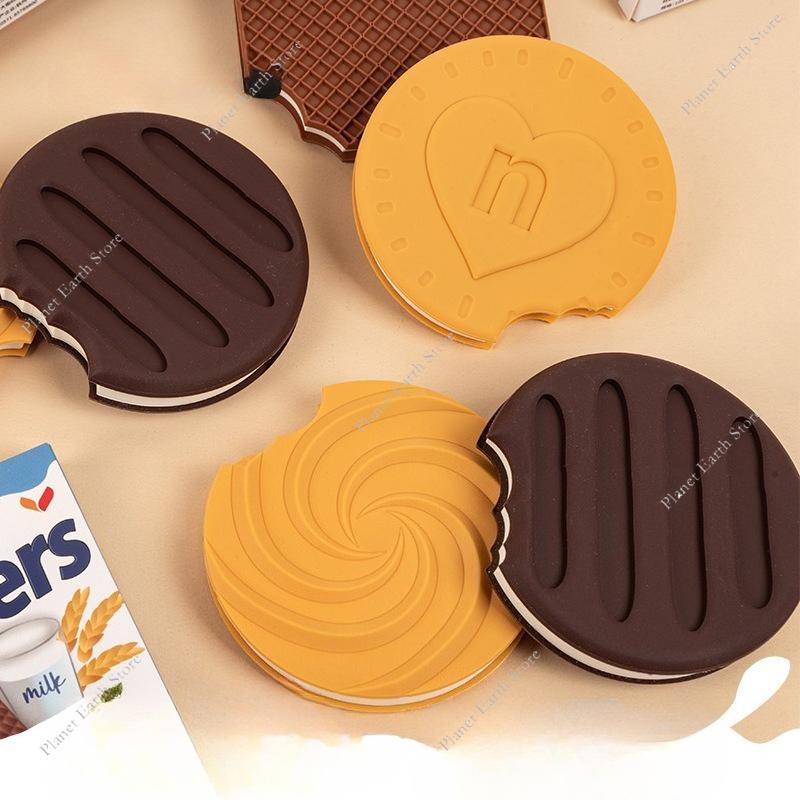 80 Sheets/Book Creative Biscuits Notebook Chocolate Cookie Memo Pads Memo Book Blank Cartoon Mini Notepad Note Book Note Pad