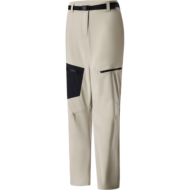 

Salomon Outerpath Outdoor Fashion Color Block Comfortable Mid Waist Straight Leg Casual Pants Women bottoms Pepper-White LC2208600 M