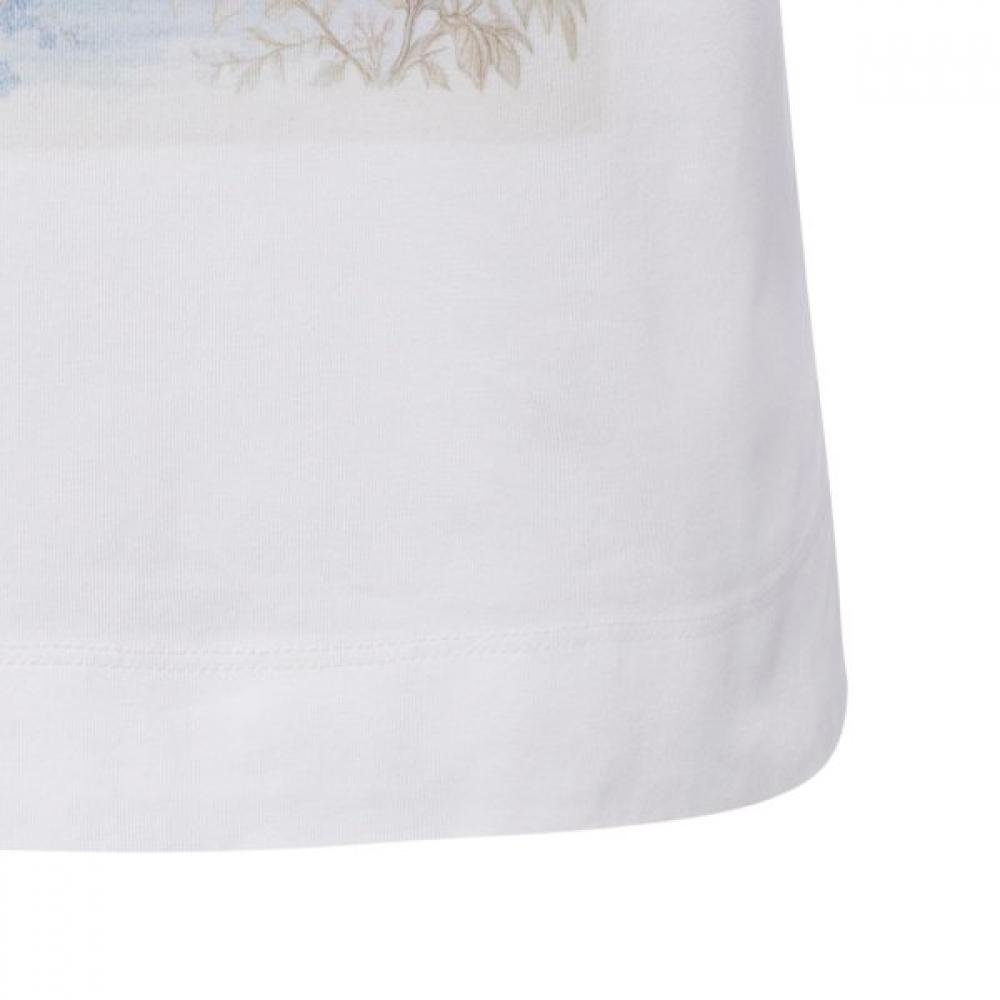 Mandarina Duck Women S BoTanical Graphic T ShirT h7S09150