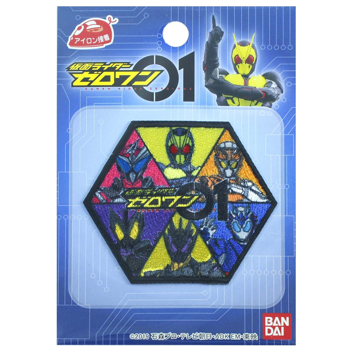 

Pioneer Нашивка Pioneer Kamen Rider Zero One Ширина 60 мм x Высота 53 мм MR600-MR83