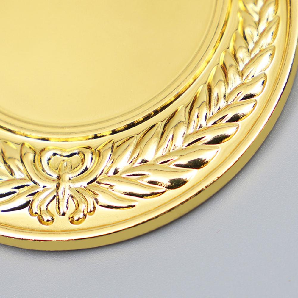 5/10Pcs 6.5cm Gold/Silver/Bronze Medal Award Medals Sports Rewards Class Rewards for Marathon Ball Games Souvenir Gifts Kids Toy