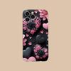 Y2K Glowing Hearts Mobile Phone Case for iPhone 17 16 15 14 13 12 11 X XR XS Air Pro Max Plus Mini Clear Colorful Cover Luxury