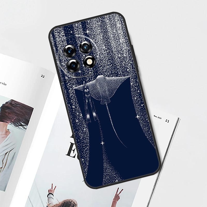 Starry Orca Whale Shark Case For OnePlus 12 11 9 10 Pro 8T 9R 10T 10R 12R OnePlus Nord 2 2T N20 N10 CE 3 Lite Cover