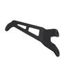 ABLZ-Motorcycle Exhaust Hanger Bracket Rear Foot Pegs Footrest Blanking Plate For Speed Triple 1200 RS RR