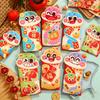 6pcs Chinese New Year Red Envelopes Cartoon Cute Snake Hongbao Spring Festival Red Packets Wedding Envelope Snake Money Packets