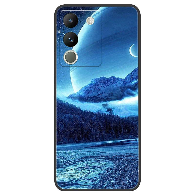 For VIVO V29E Case V2317 Camer Protective Shell For VIVO Y200 5G Phone Case Soft Silicone TPU Back Cover V2307 Shockproof Fundas