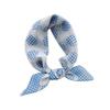 Japanese cotton and linen square scarf headscarf women's summer new versatile color small scarf fresh decoration light small scarf