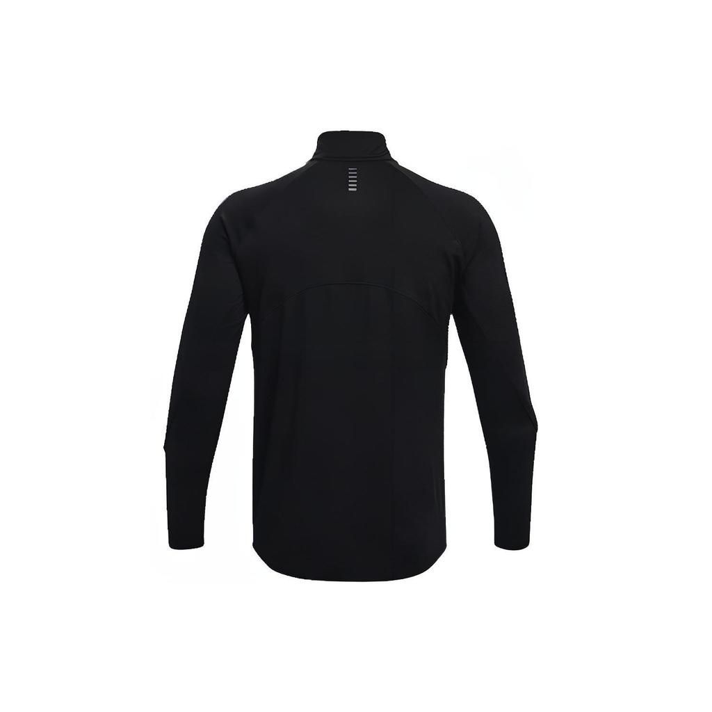 Under Armour Qualifier 2.0 Half-Zip Solid Running Sweatshirt Men Tops Black 1365662-001