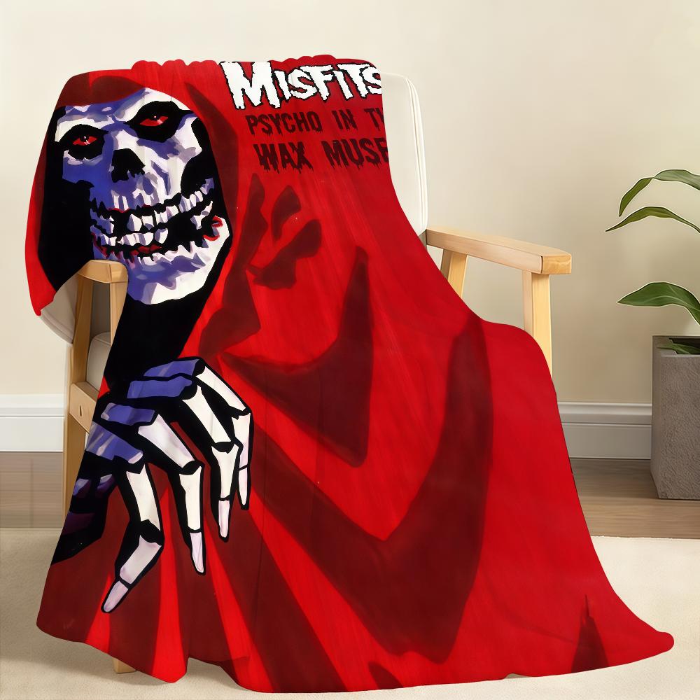 Rock Band MMisfitSS Blanket Soft Throw Blanket for Home Bedroom Bed Sofa Picnic Travel Office Rest Cover Blanket Gift