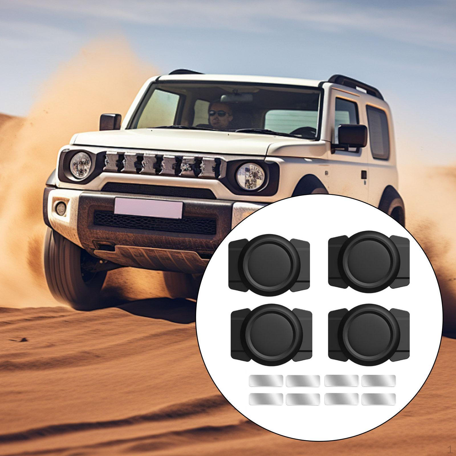 

4 Pieces Car Cases Security Cover Convenient Universal Silicone Mount Holder for Cars