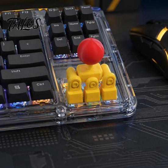 Retro Arcade Keyboard Mod 3D Printed Joystick Keycap, King of Fighters Themed Custom WASD Arrow Key Caps, Universal Fit for Most Personalized