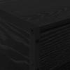 Coffee Table Black Oak Effect 80 x 50 x 40 cm Particleboard