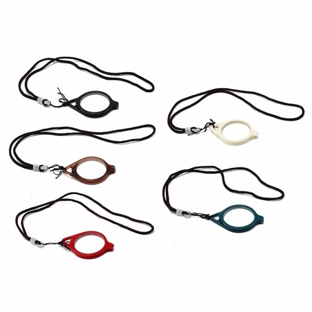 With Chain Neck Hanging Glasses +1.0 To +4.0 Foldable Readers New Hands-Free Magnifier For Seniors