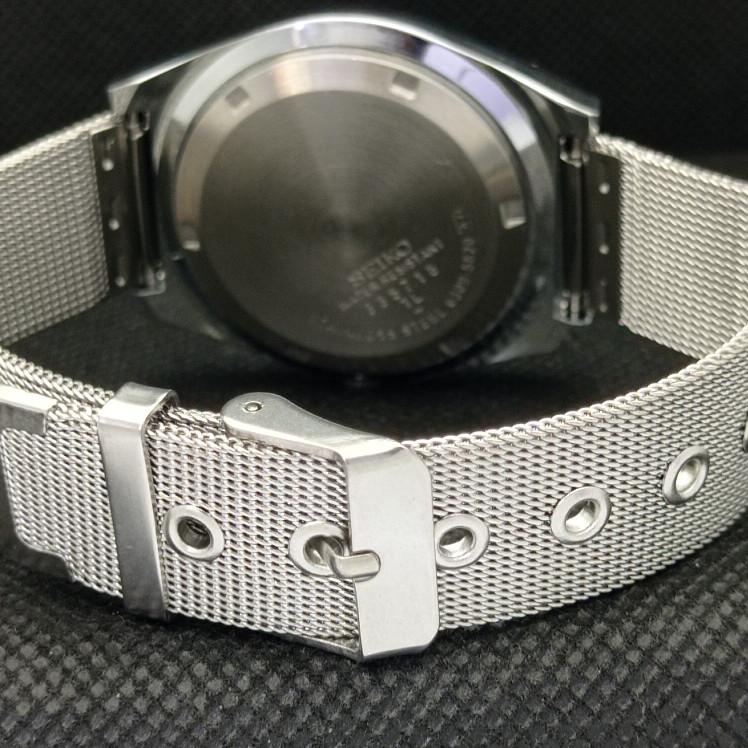 REFURBISHED VINTAGE SEIKO 5 AUTO 6309A JAPAN MENS D/D BROWN WATCH 593c-a314867-2