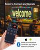 40x18in Programmable LED Sign Digital Scrolling Display Board P6 Fullcolor