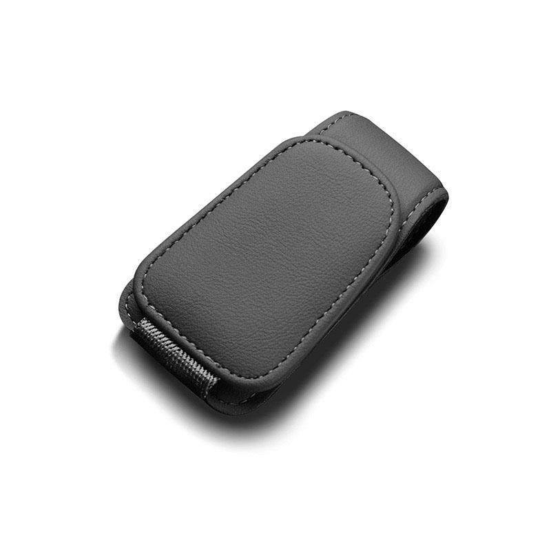 Universal Car Auto Sun Visor Eyeglass Hanger Clip Leather Glasses Holder Magnetic Multi-Function Automobile Accessories Storage