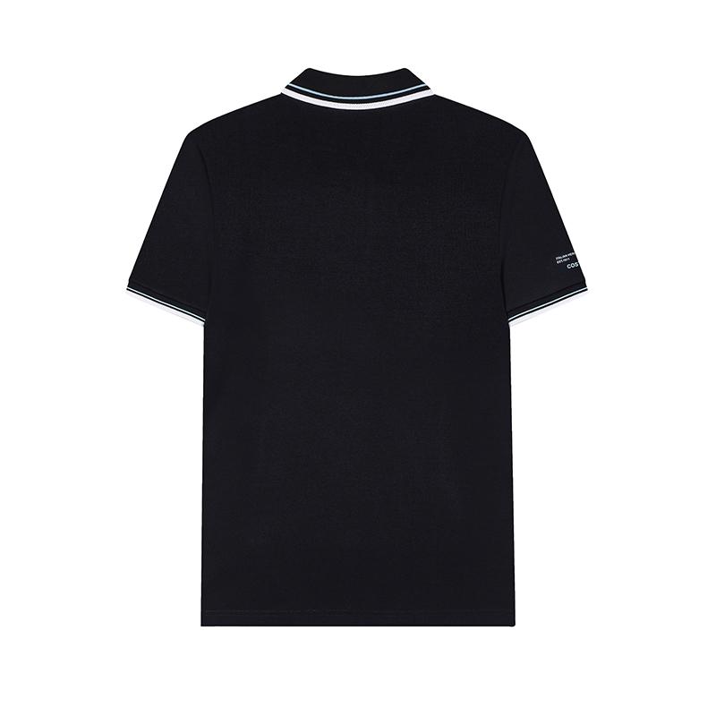 New FILA Polo Shirt Men's Legend Blue F51M428119ANV