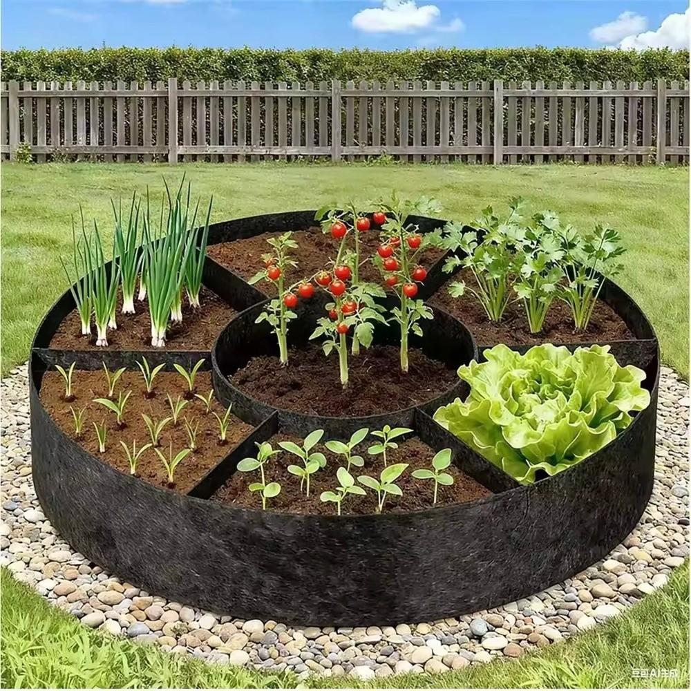 Freestanding Raised Garden Bed 7 Grids Planting Container Plant Nursery  for Home Gardeners
