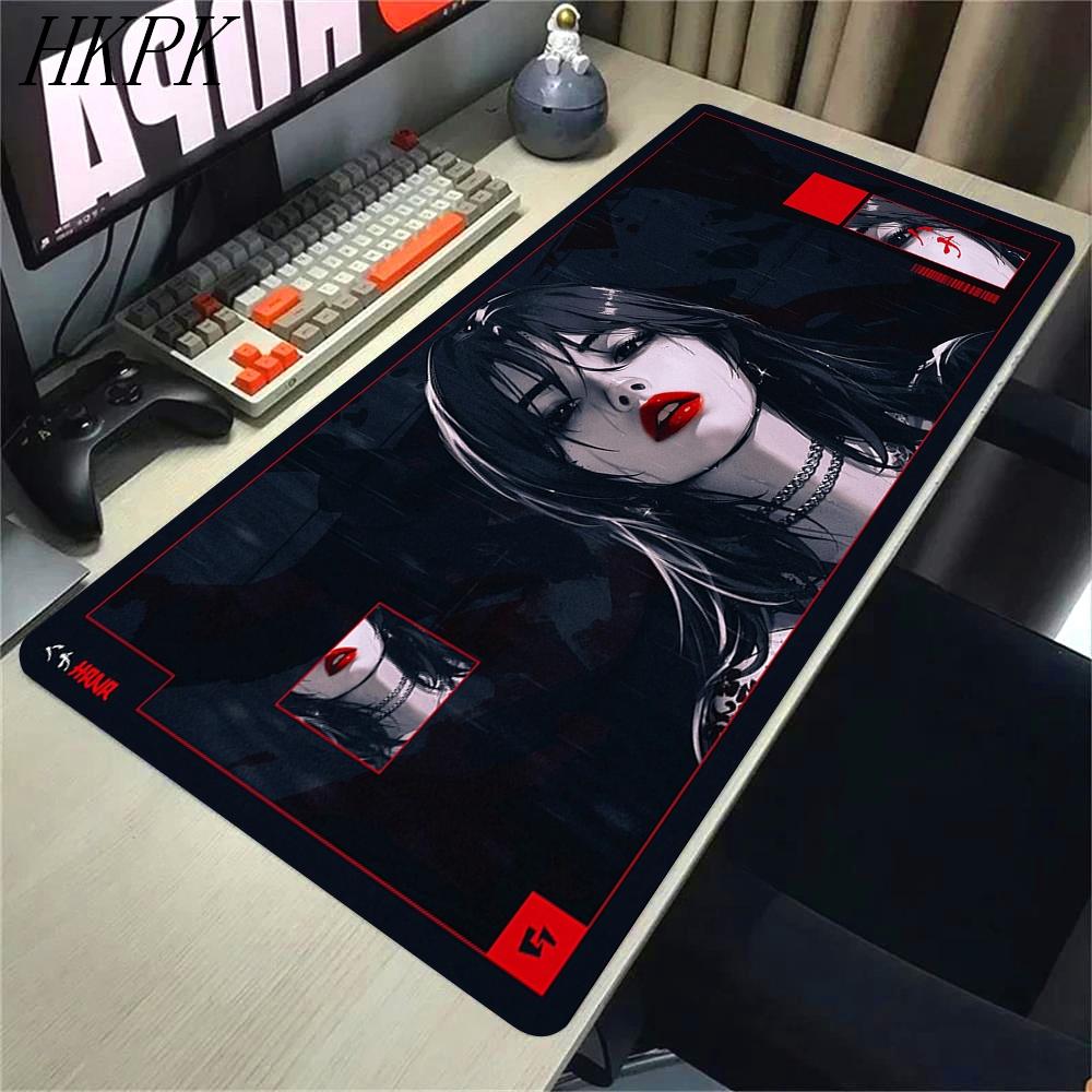 Anime Mousepad YUki Aim Rubber HD Mouse Mat Office NonSlip Large Mouse Pad Gamer Keyboard Mats Game Professional Gaming Deskmat