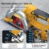 5.5" Brushless Lithium-Ion Circular Saw and Marble Cutter, Rechargeable & Multifunctional for Woodworking