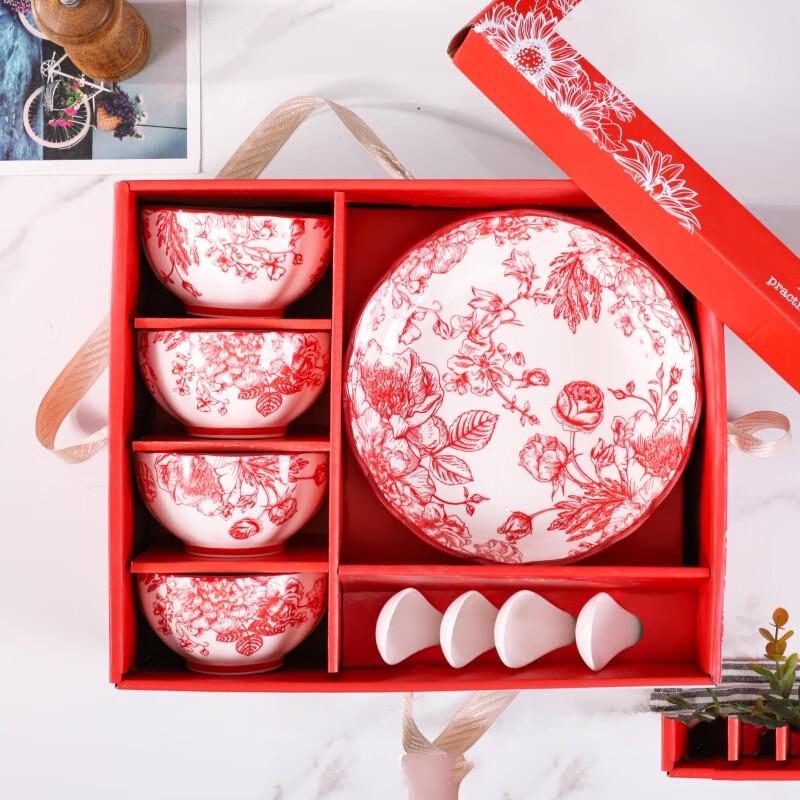 ZISIZ Underglaze Ceramic Dinnerware Set