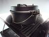 CAMPING MOON Bonfire Stand with Charcoal Bed and Cast Iron Roasting Grate (T-250 (25x25cm))
