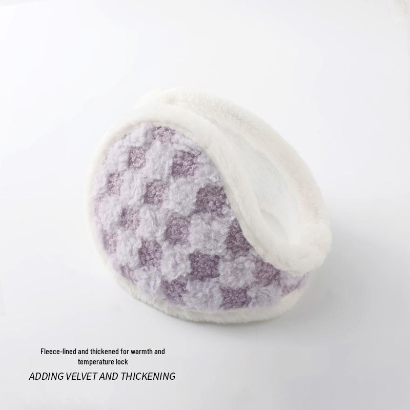 Unisex Velvet Winter Earmuffs: Cozy, Antifreeze Ear Warmers for Cold Weather Protection