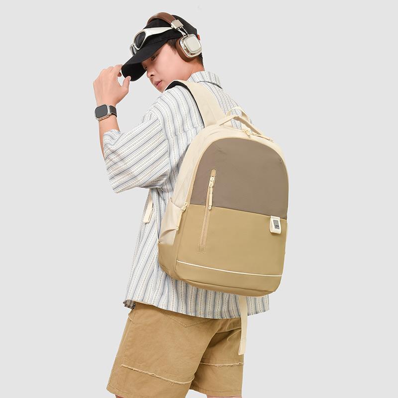 Men's Large Capacity Backpack Computer Bag Travel Backpack Student Schoolbag
