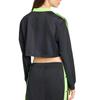 Adidas Originals Adicolor Soccer Jacquard Crop Long Sleeve Top JV9737