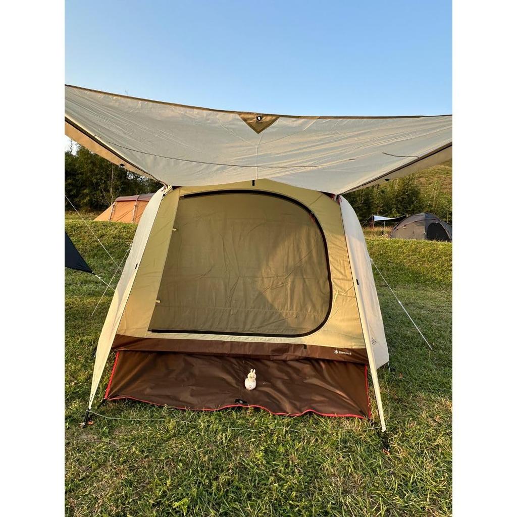 MECH CAMP Tält Vattentätt Underlag med och Förvaring Perfekt för Utomhuscamping inte Peak Breeze Heltäckande Lakan, Tillbehör, Markskydd, Öljettringar, Påse,