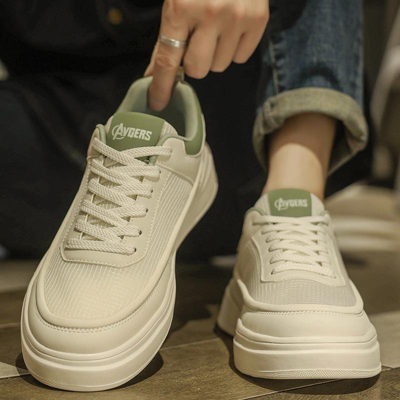 Atmungsaktive Plateauschuhe mit Netzoberfläche, Sommerschuhe, Freizeit, rutschfest, feuchtigkeitsableitend