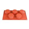 Food Safe Silicone Flat Top Cone Molds For Professional Cooks Home Cooks Feature 3D Cone Pattern And Hassle Release Cleaning