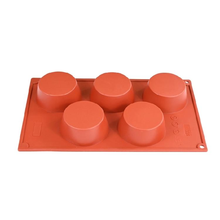 Food Safe Silicone Flat Top Cone Molds For Professional Cooks Home Cooks Feature 3D Cone Pattern And Hassle Release Cleaning