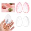 Beauty Cosmetic Sponge Storage Box Makeup Powder Puff Empty Egg-shaped Frame Transparent Puff Dry Case Make Up Organizer Holders