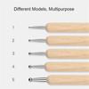 5 Pcs/Set Double Ends Manicure Tools Pulling Nail Art Pen Art Nails Brushes UV Painted Pen Nail Art Dotting Pen