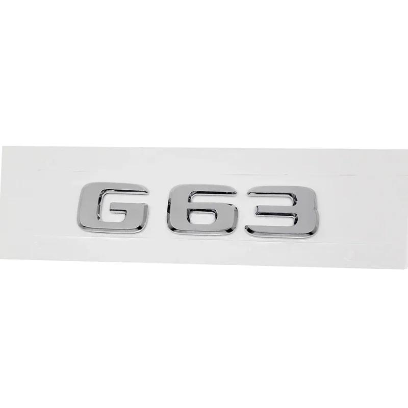 QGP3 3D Letters Car Tail Box Emblem Rear Trunk Sticker Badge for Mercedes Benz G36 G63 G65 G200 G230 G300 G350 G500 G550 G Class