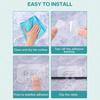 20/40Pcs Transparent Adhesive Hook Traceless Outdoor String Lights Hooks Wall Mount Home Party Decor Kitchen Bathroom Storage