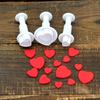 Fondant Cookie Cake Cutter Ejector Stamp Plunger Cutters Embossed Mold Moulds DIY Kitchen Baking