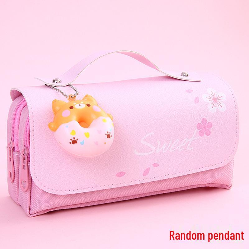 

Милый пенал большой вместимости для девочек - Простой, девчачий дизайн